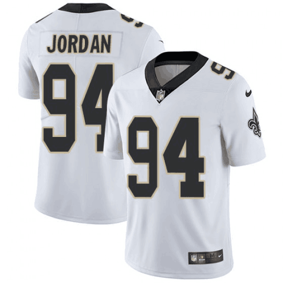 Cameron Jordan New Orleans Saints white Vapor jersey