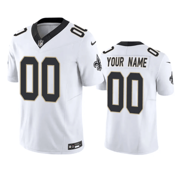 Custom New Orleans Saints white Untouchable jersey