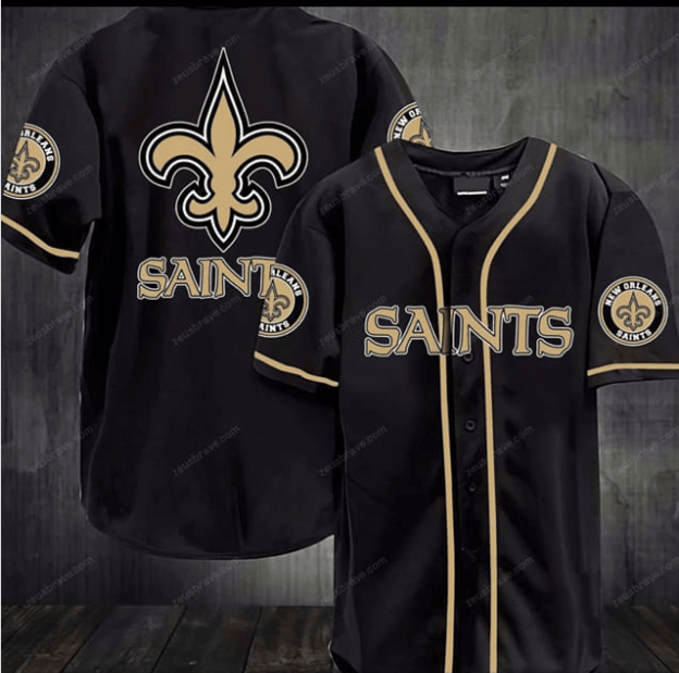 New Orleans Saints black jersey
