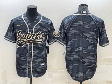 Blank Grey New Orleans Saints camo Camo jersey
