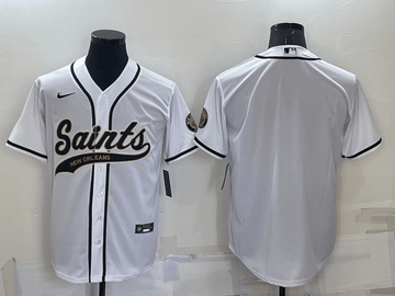 Custom New Orleans Saints grey jersey