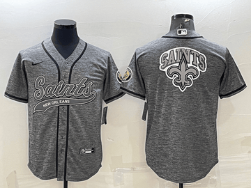 New Orleans Saints grey jersey
