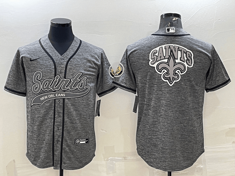 New Orleans Saints grey jersey