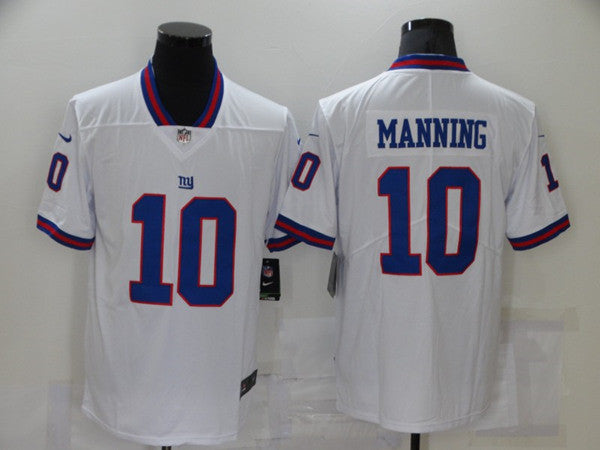 Eli Manning New York Giants white Limited jersey
