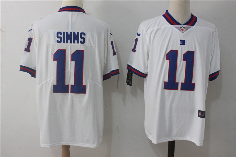 Phil Simms New York Giants white Vapor jersey