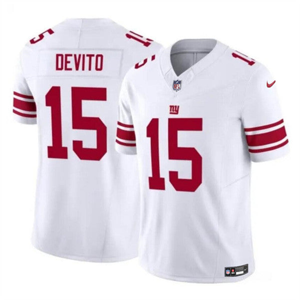 Tommy DeVito New York Giants white Untouchable jersey