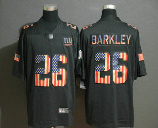 Saquon Barkley New York Giants black Salute To Service jersey