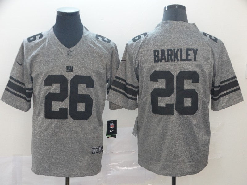 Saquon Barkley New York Giants grey Limited jersey