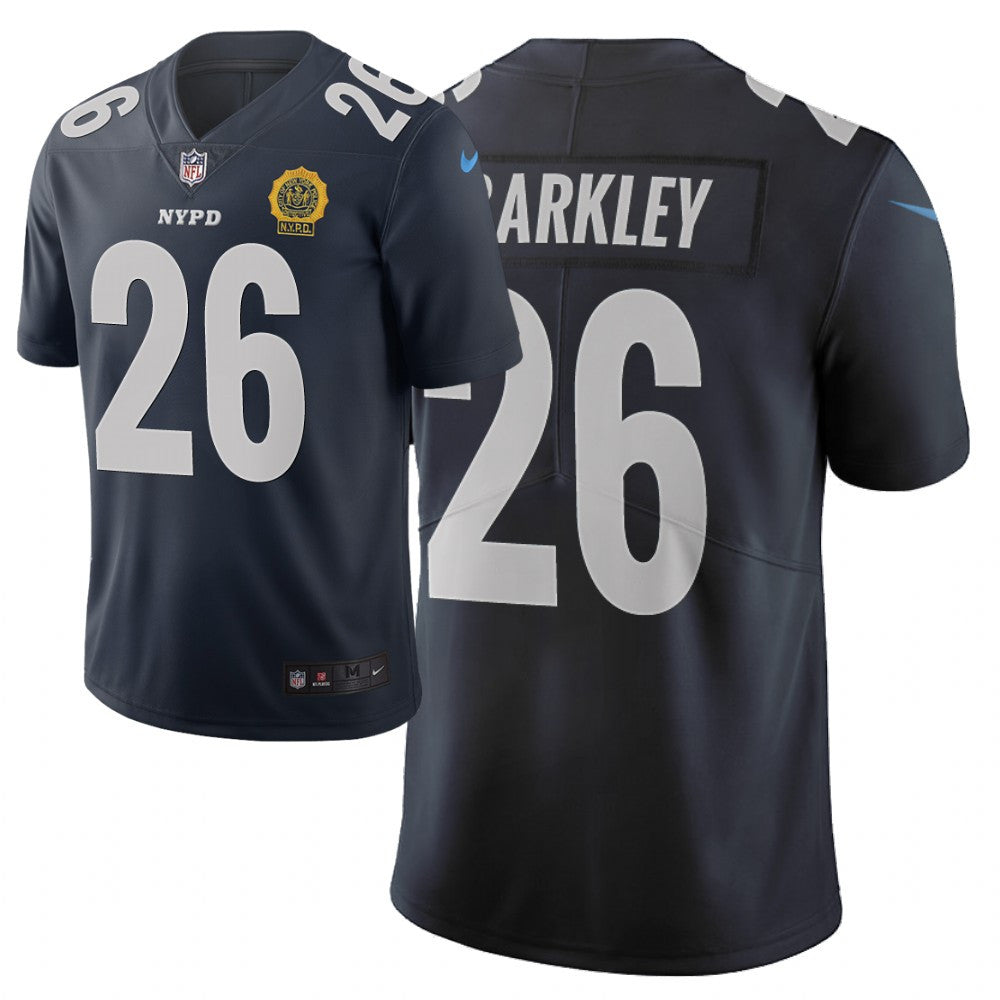 Saquon Barkley New York Giants navy Limited jersey