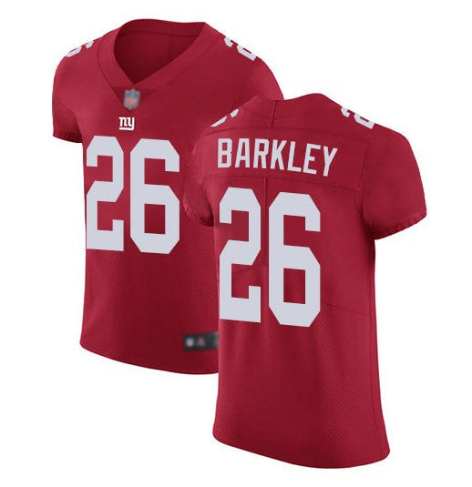 Saquon Barkley New York Giants red Vapor jersey