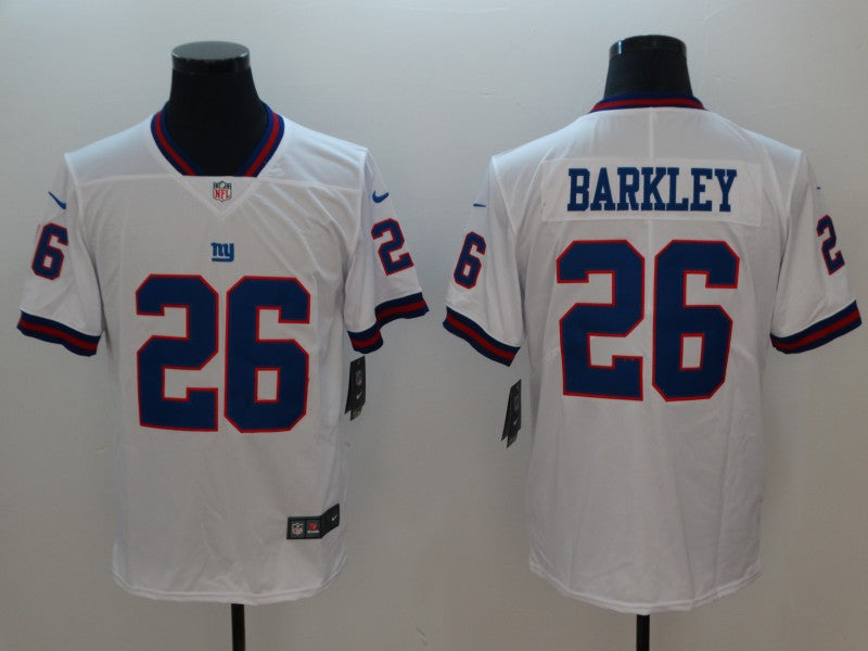 Saquon Barkley New York Giants white Color Rush jersey