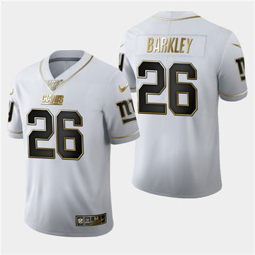 Saquon Barkley New York Giants white Limited jersey