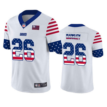 Saquon Barkley New York Giants white Limited jersey