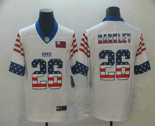 Saquon Barkley New York Giants white jersey