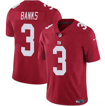 Deonte Banks New York Giants red Untouchable jersey