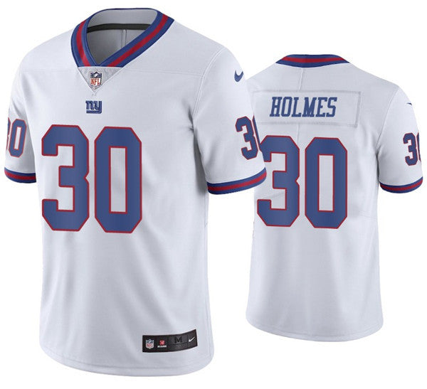 Darnay Holmes New York Giants white Color Rush jersey