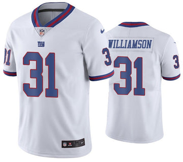 Chris Williamson New York Giants white Color Rush jersey