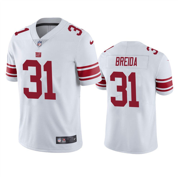 Matt Breida New York Giants white Vapor jersey