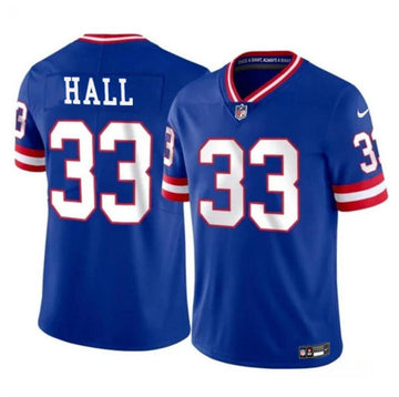 Hassan Hall New York Giants royal Limited jersey