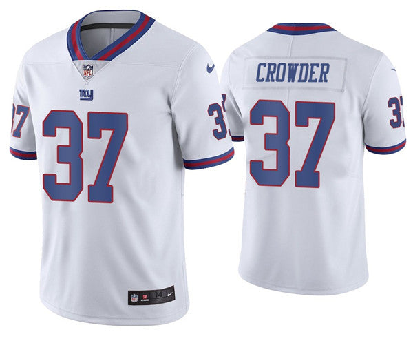 Tae Crowder New York Giants white Color Rush jersey