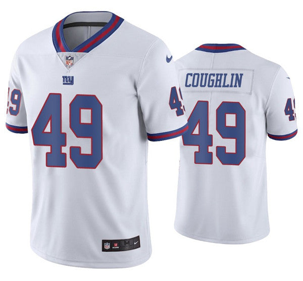 Carter Coughlin New York Giants white Color Rush jersey