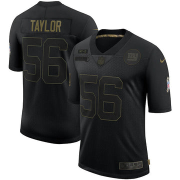 Lawrence Taylor New York Giants black Salute To Service jersey