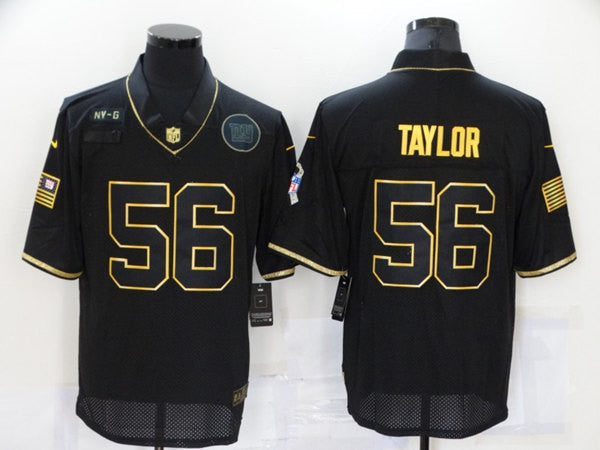 Lawrence Taylor New York Giants black Salute To Service jersey