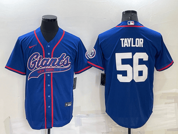 Lawrence Taylor New York Giants blue jersey