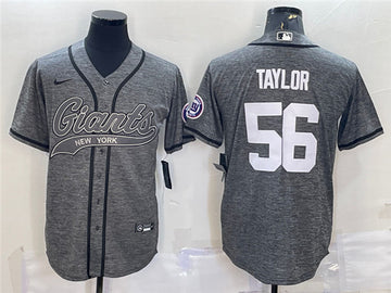 Lawrence Taylor New York Giants gray jersey