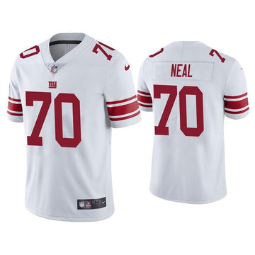 Evan Neal New York Giants white Vapor jersey