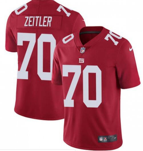 New York Giants red Vapor jersey