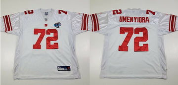 Osi Umenyiora New York Giants white jersey
