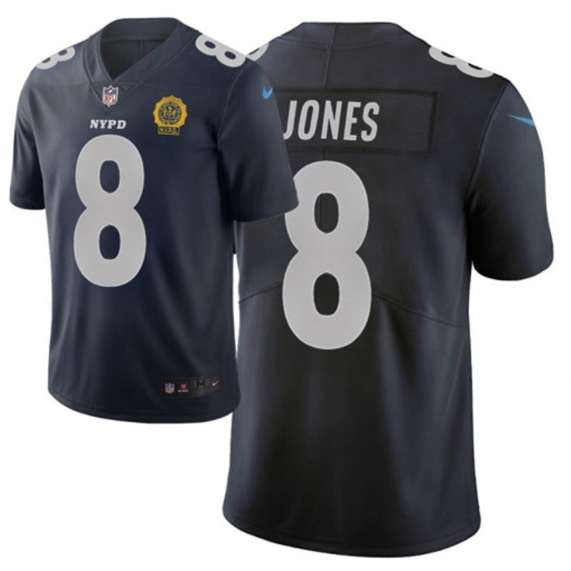 Daniel Jones New York Giants navy Limited jersey