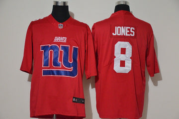 Daniel Jones New York Giants red Vapor jersey