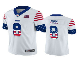 Daniel Jones New York Giants white jersey