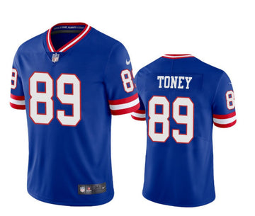 Kadarius Toney New York Giants royal Vapor jersey