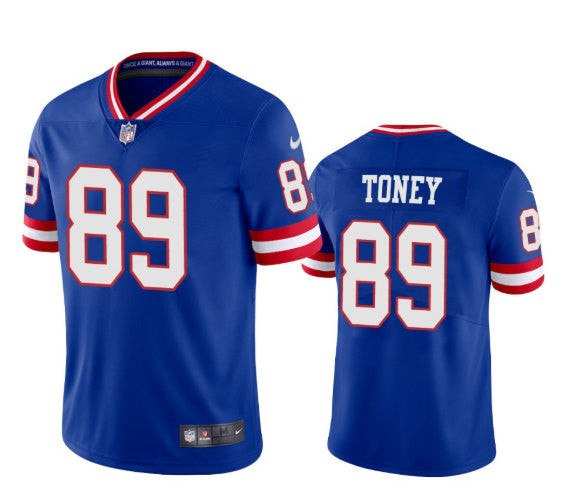 Kadarius Toney New York Giants royal Vapor jersey