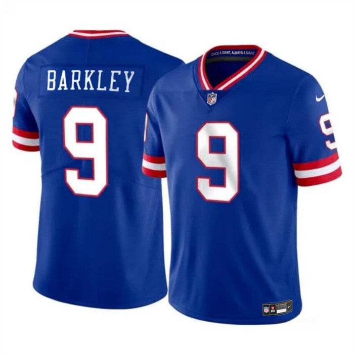 Matt Barkley New York Giants blue Vapor jersey