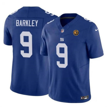 Matt Barkley New York Giants blue Vapor jersey