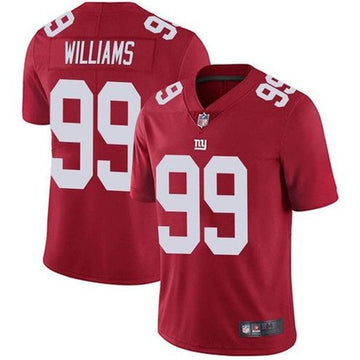 Leonard Williams New York Giants red Vapor jersey