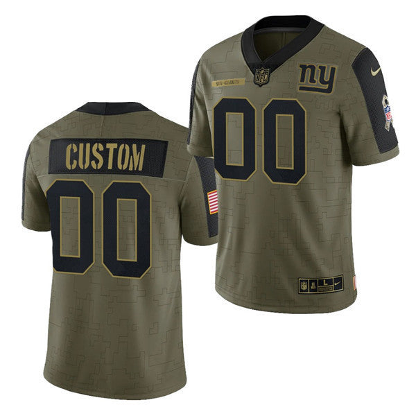 Active New York Giants olive Salute To Service jersey