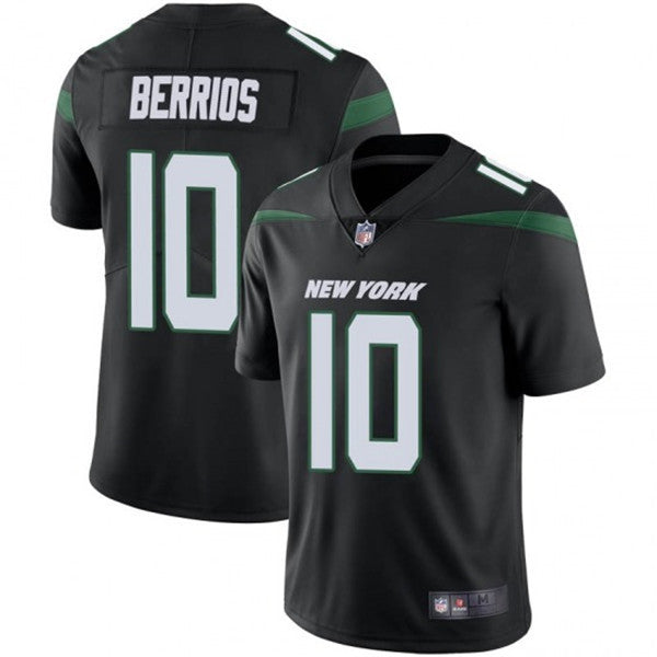 Braxton Berrios New York Jets black Vapor jersey