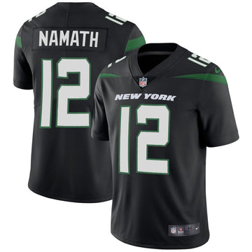 Joe Namath New York Jets black Vapor jersey