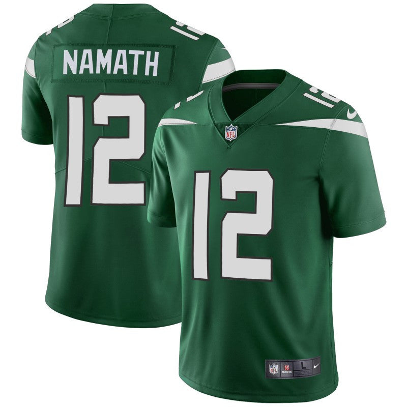 Joe Namath New York Jets green Vapor jersey