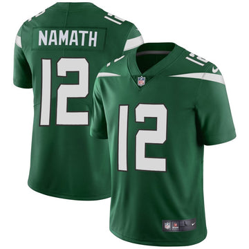 Joe Namath New York Jets green Vapor jersey