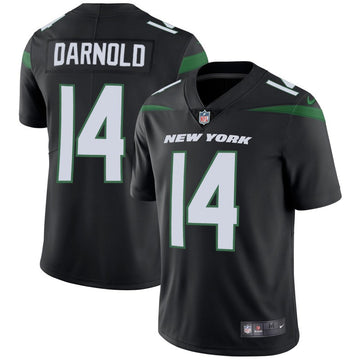Sam Darnold New York Jets black Vapor jersey