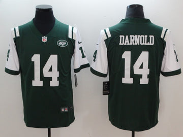 Sam Darnold New York Jets green Vapor jersey