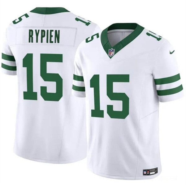 Brett Rypien New York Jets white Vapor jersey