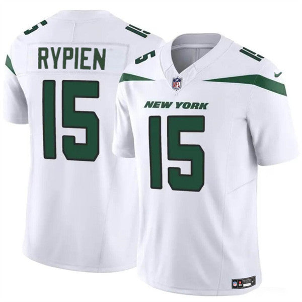 Brett Rypien New York Jets white Vapor jersey