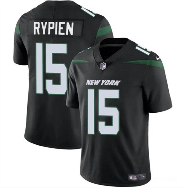 Brett Rypien New York Jets black Vapor jersey